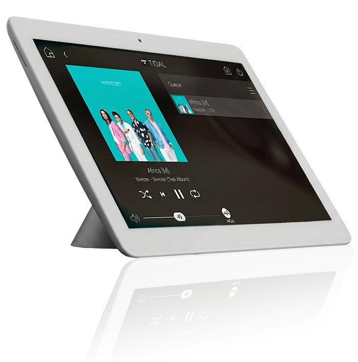 control4 device with tidal interface